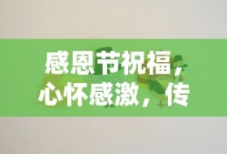 感恩节心怀感激，传递温暖祝福