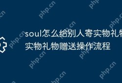 Soul实物礼物赠送操作流程全解析