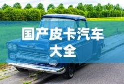 国产皮卡汽车大全