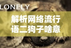 网络流行语二狗子的含义解析