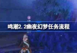 鸣潮2.2幽夜幻梦任务怎么做-鸣潮2.2幽夜幻梦任务流程