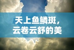 云卷云舒，天上鱼鳞斑的美丽画卷