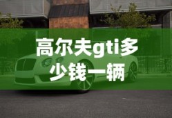 高尔夫gti多少钱一辆