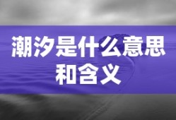 潮汐是什么意思和含义
