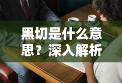 黑切，深入解析与探讨其含义