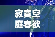 寂寞空庭春欲晚在海外火吗 豆瓣