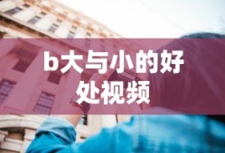 b大与小的好处视频