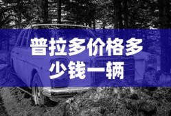普拉多价格多少钱一辆