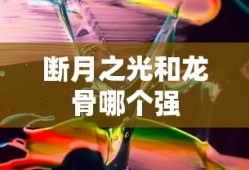 断月之光和龙骨哪个强