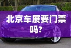 北京车展要门票吗?