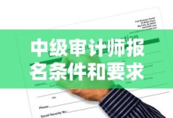 中级审计师报名条件和要求