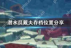 潜水员戴夫存档位置分享