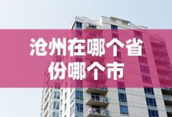 沧州在哪个省份哪个市
