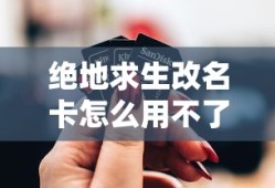 绝地求生改名卡怎么用不了
