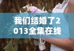 我们结婚了2013全集在线观看免费