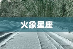 火象星座