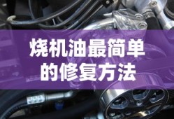 烧机油最简单的修复方法