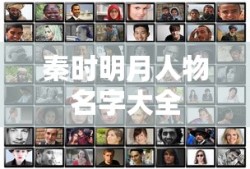 秦时明月人物名字大全