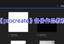 Procreate作品备份指南：3种方法防止文件丢失