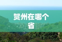 贺州在哪个省
