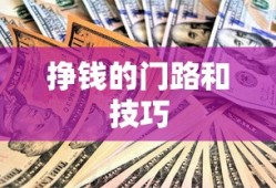 挣钱的门路和技巧