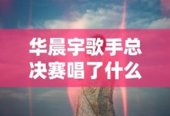 华晨宇歌手总决赛唱了什么