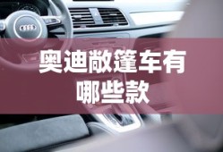 奥迪敞篷车有哪些款