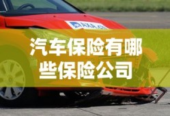 汽车保险有哪些保险公司