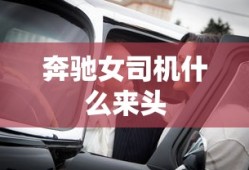 奔驰女司机什么来头
