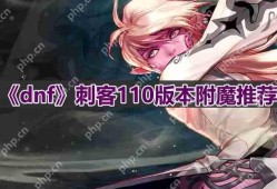 dnf110版本刺客附魔选什么-刺客110版本附魔推荐