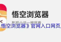 悟空浏览器网页版：免费畅游网络世界的极速入口
