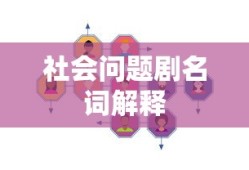 社会问题剧名词解释