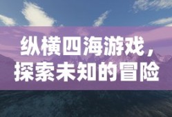 纵横四海，未知冒险之旅游戏探索之旅