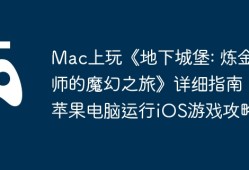 Mac上玩《地下城堡: 炼金术师的魔幻之旅》详细指南，苹果电脑运行iOS游戏攻略