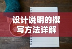 设计说明的撰写方法详解