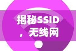 揭秘SSID，无线网络的身份标识