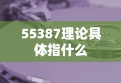 55387理论具体指什么