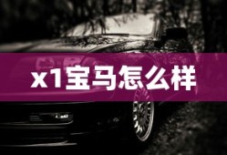 x1宝马怎么样