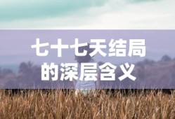 七十七天结局的深层含义