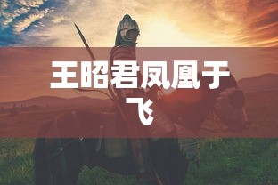 王昭君凤凰于飞，历史传说与现代价值的交织，王昭君凤凰于飞，历史传说与现代价值的辉映  第1张