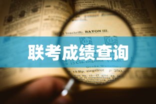 联考成绩查询攻略，一键掌握查询流程与关键信息  第1张