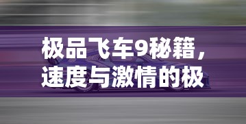 极品飞车9秘籍，速度与激情的极致探索  第1张