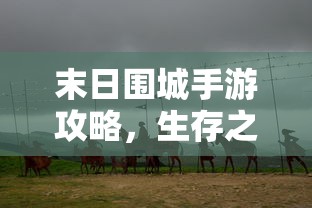 末日围城手游攻略，生存之战的玩转指南  第1张