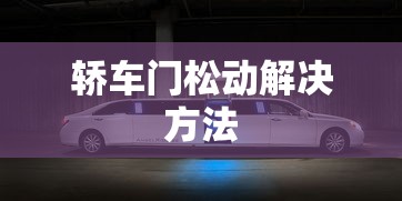 轿车门松动怎么解决图解  第1张