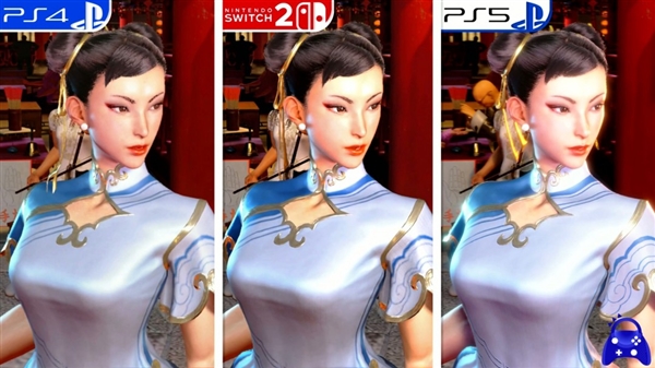 《街头霸王6》PS4、Switch 2、PS5画面对比  第1张