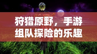 手游探险之旅，狩猎原野的组队乐趣  第1张
