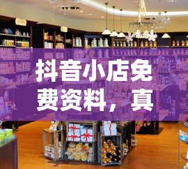 抖音小店免费资料，真相与解析  第1张