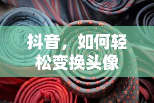 抖音头像轻松变换指南  第1张