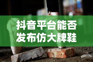抖音平台发布仿大牌鞋子的可能性分析  第1张