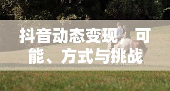 抖音动态变现，可能性、方式与挑战  第1张